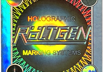Fälschungssichere Hologrammaufkleber
