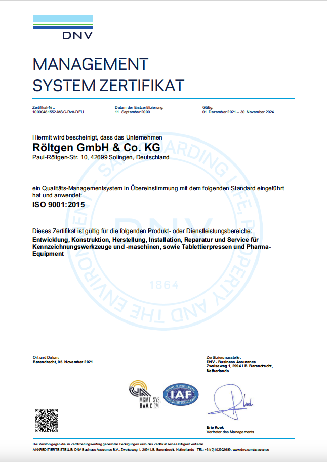 Din En Iso 9001 2015 Deutsch Zertifikat ISO 9001