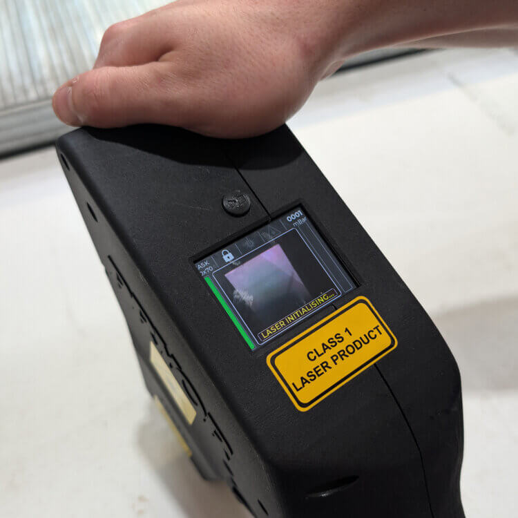 Laserkopf Mit Display
