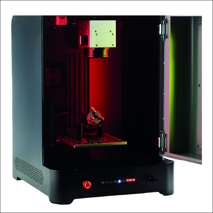 Markmate Laser mit offener Tür