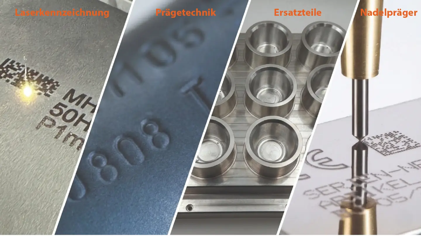 Beschriftungslaser Laserkennzeichnung Prägetechnik Ersatzteile Nadelpräger Prägestempel Stanzen Codierwerkzeuge Laser Punktmarkiermaschine