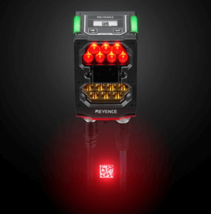 Kamerasystem liest einen DMC Code